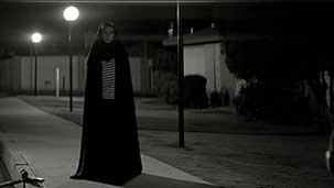 A Girl Walks Home Alone At Night Image