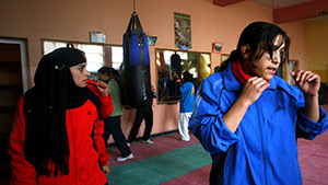 The Boxing Girls of Kabul Image